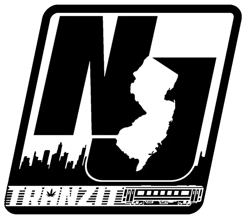 The Station - Black logo of New Jersey Tranzit
